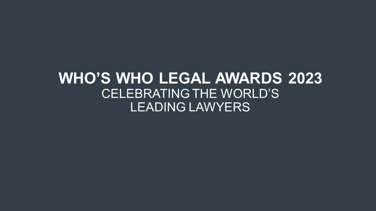 Who's Who Legal Awards, 2023