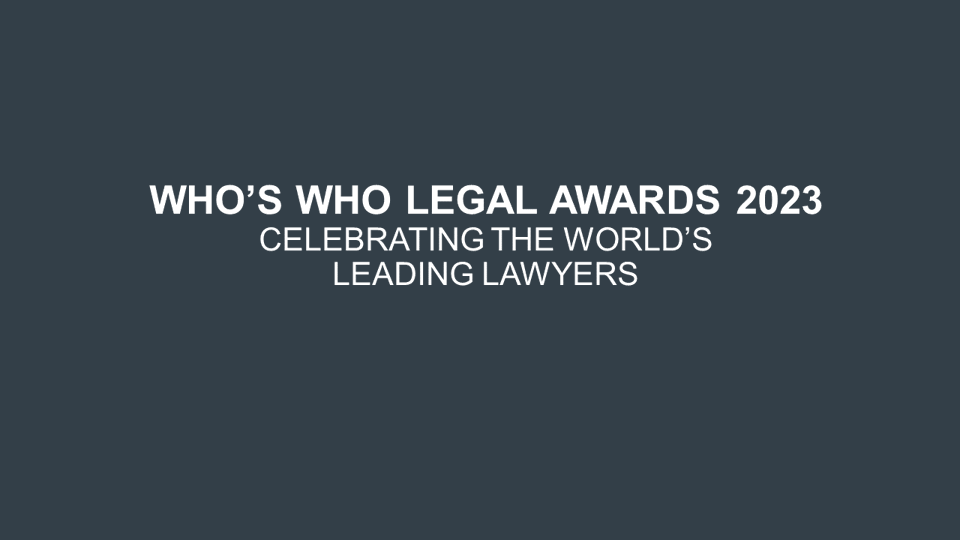 Who's Who Legal Awards, 2023 (2)
